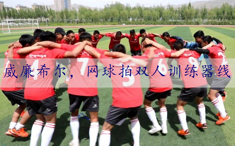 网球拍双人训练器线